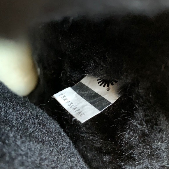 UGG Classic Short Stellar Sequin Boots In Black - Picture 8 of 9